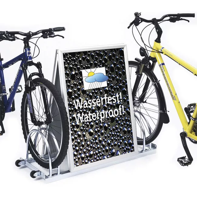 Fahrradständer mit Alu-Klapprahmen