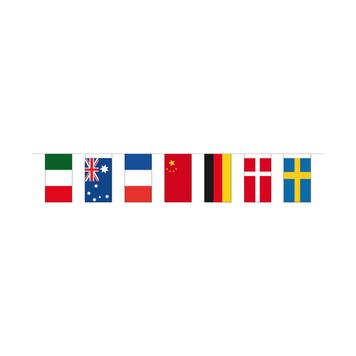 Zászlófüzér „országok”