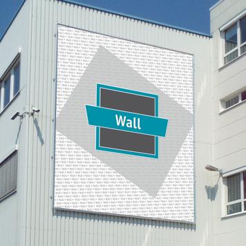 Összedugható bannerkeret rendszer alumínium „Wall”