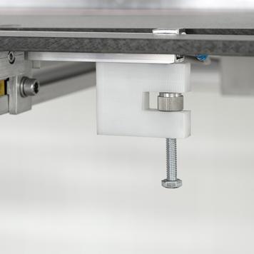 Fűtőszálas élhajlító gép/asztal